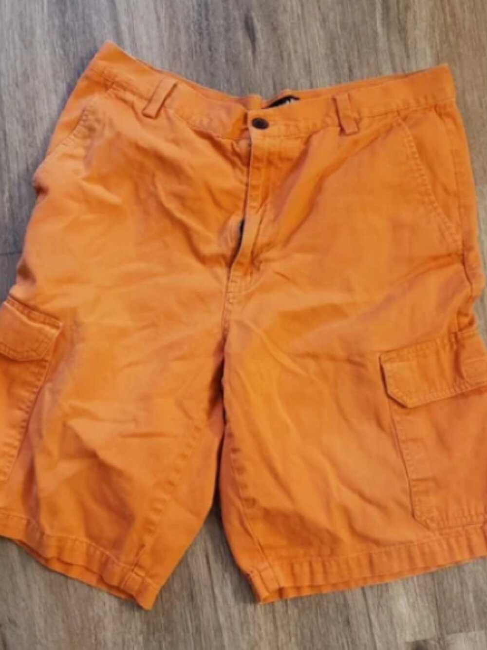 CHAPS Light Orange Cargo Shorts Size 36